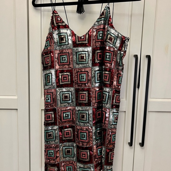 Zara Festive Days V neck mini dress Size XS - Picture 9 of 13